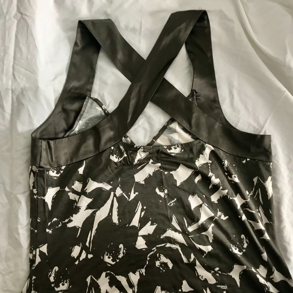 Banana Republic Silk/Cotton Dress Tall - Picture 5 of 9